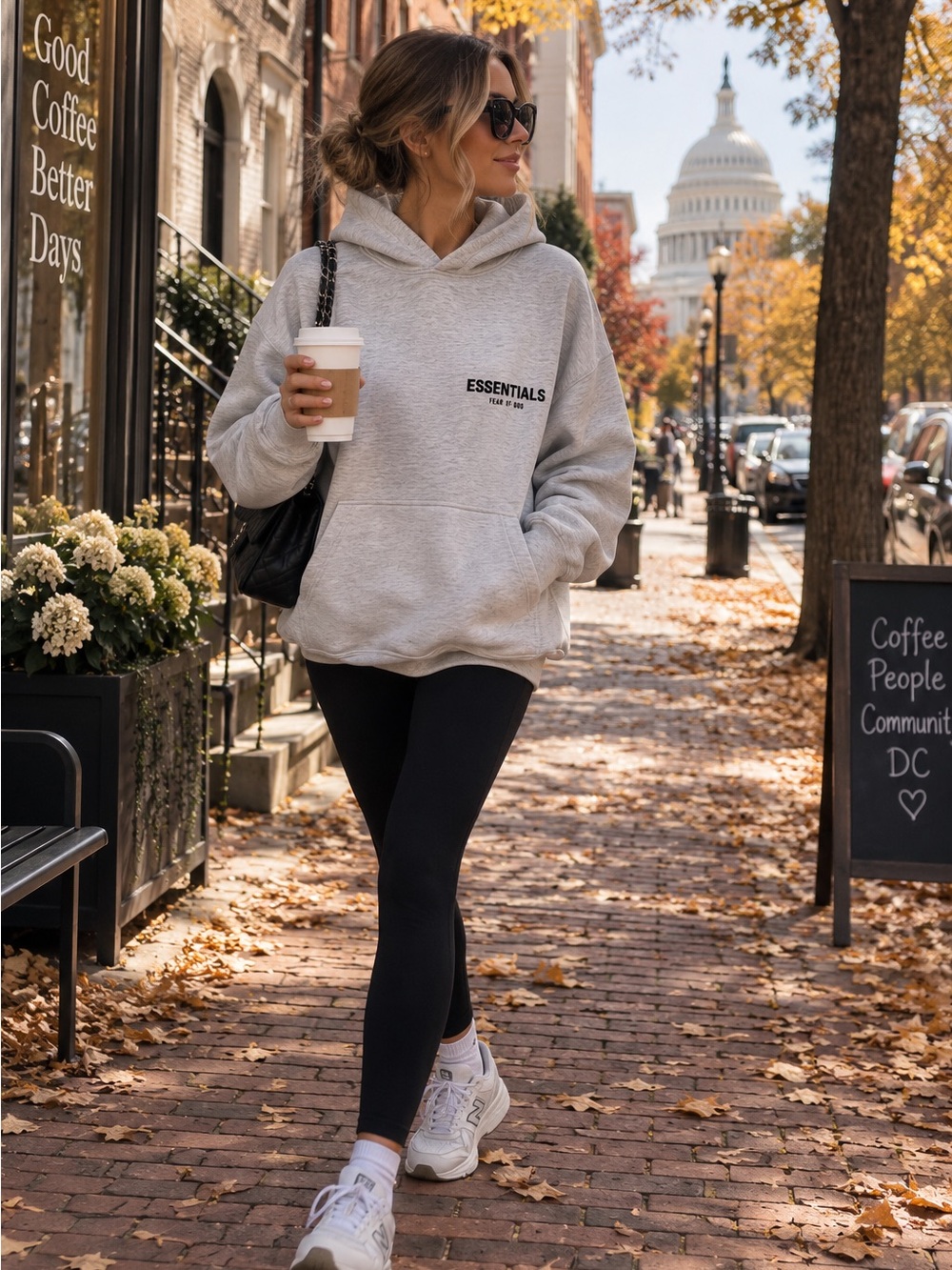 Essentials Fear of God Pullover Hoodie XXS Light Gray